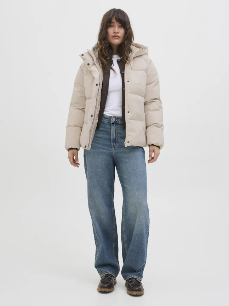 JXGLOBAL PUFFER JACKET OTW ACT moonbeam