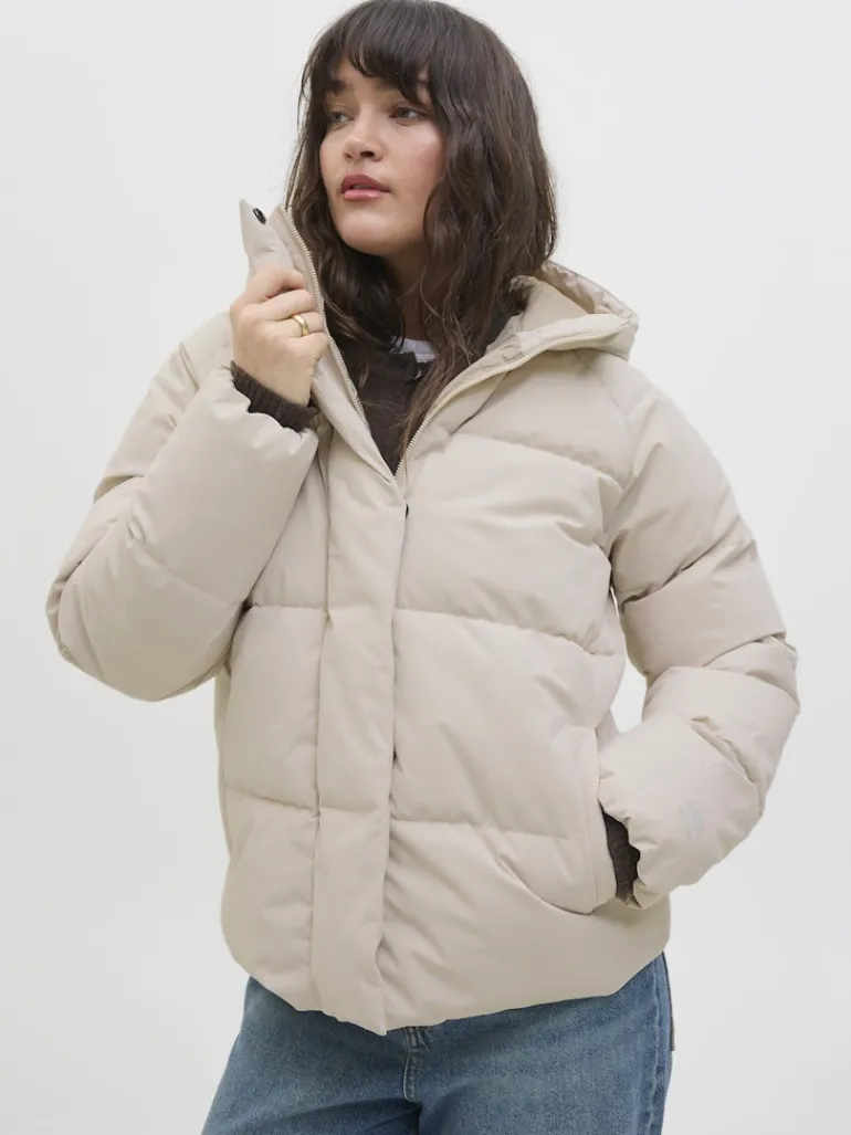 JXGLOBAL PUFFER JACKET OTW ACT moonbeam