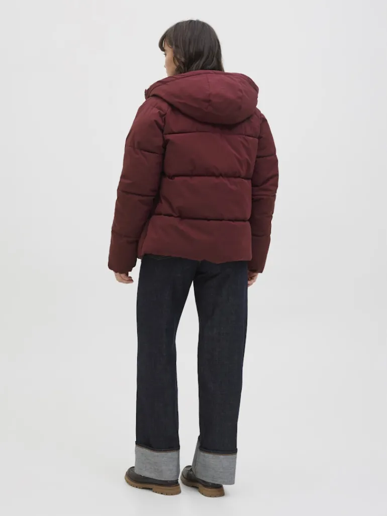 JXGLOBAL PUFFER JACKET OTW ACT cabernet