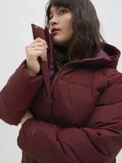 JXGLOBAL PUFFER JACKET OTW ACT cabernet