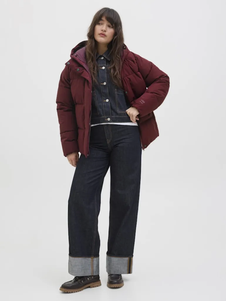 JXGLOBAL PUFFER JACKET OTW ACT cabernet