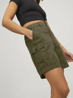 JXHOLLY RLX CARGO HW SHORTS PNT forest night