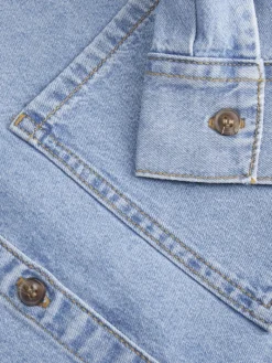 JXJADE COMF LS SHIRT DNM light blue denim