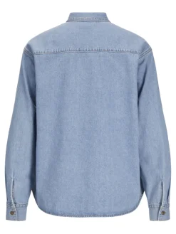 JXJADE COMF LS SHIRT DNM light blue denim