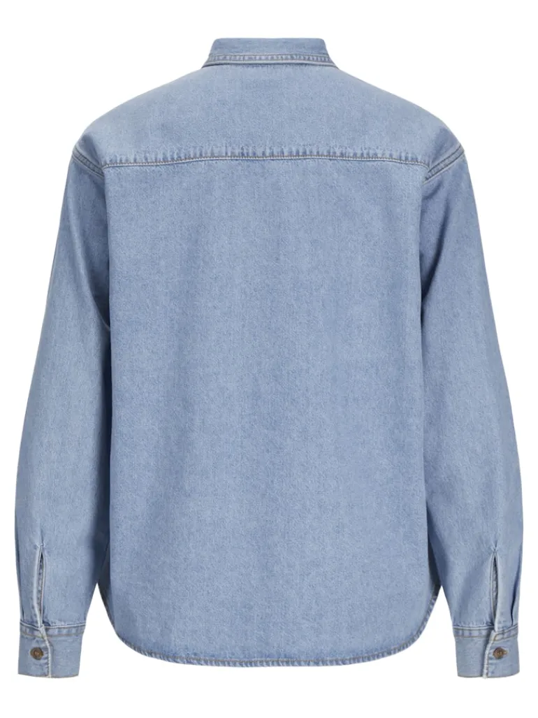 JXJADE COMF LS SHIRT DNM light blue denim