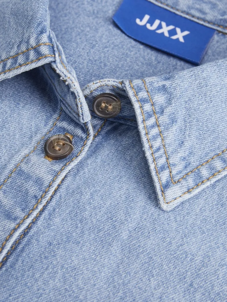 JXJADE COMF LS SHIRT DNM light blue denim