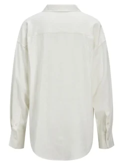 JXJAMIE BREEZE SUMMER LS SHIRT WVN SN blanc de blanc