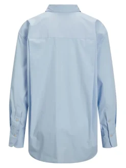 JXJAMIE LS RELAXED POPLIN SHIRT WVN NOOS cashmere blue