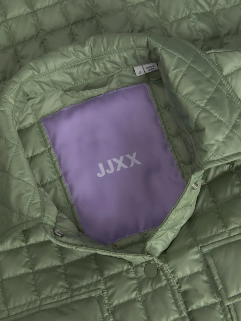 JXLAIN QUILTED COAT OTW loden frost