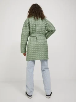 JXLAIN QUILTED COAT OTW loden frost
