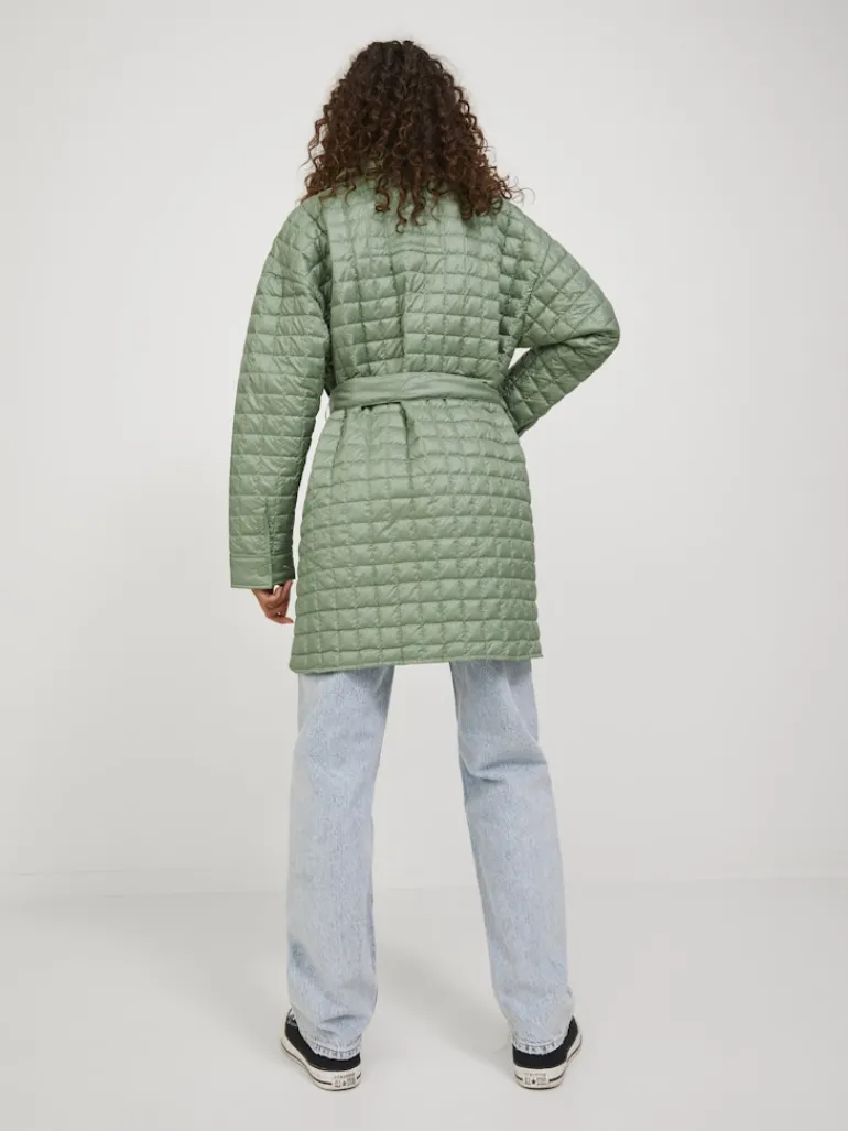 JXLAIN QUILTED COAT OTW loden frost