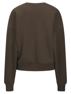JXMERLE RLX SHORT LS CREW SWT LN bracken