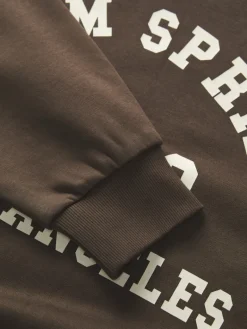 JXMERLE RLX SHORT LS CREW SWT LN bracken