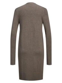 JXMILEY SOFT LONG CARDIGAN KNIT brindle