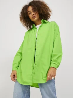 JXMISSION LS OVERSIZE SHIRT NOOS green flash