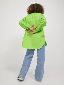 JXMISSION LS OVERSIZE SHIRT NOOS green flash