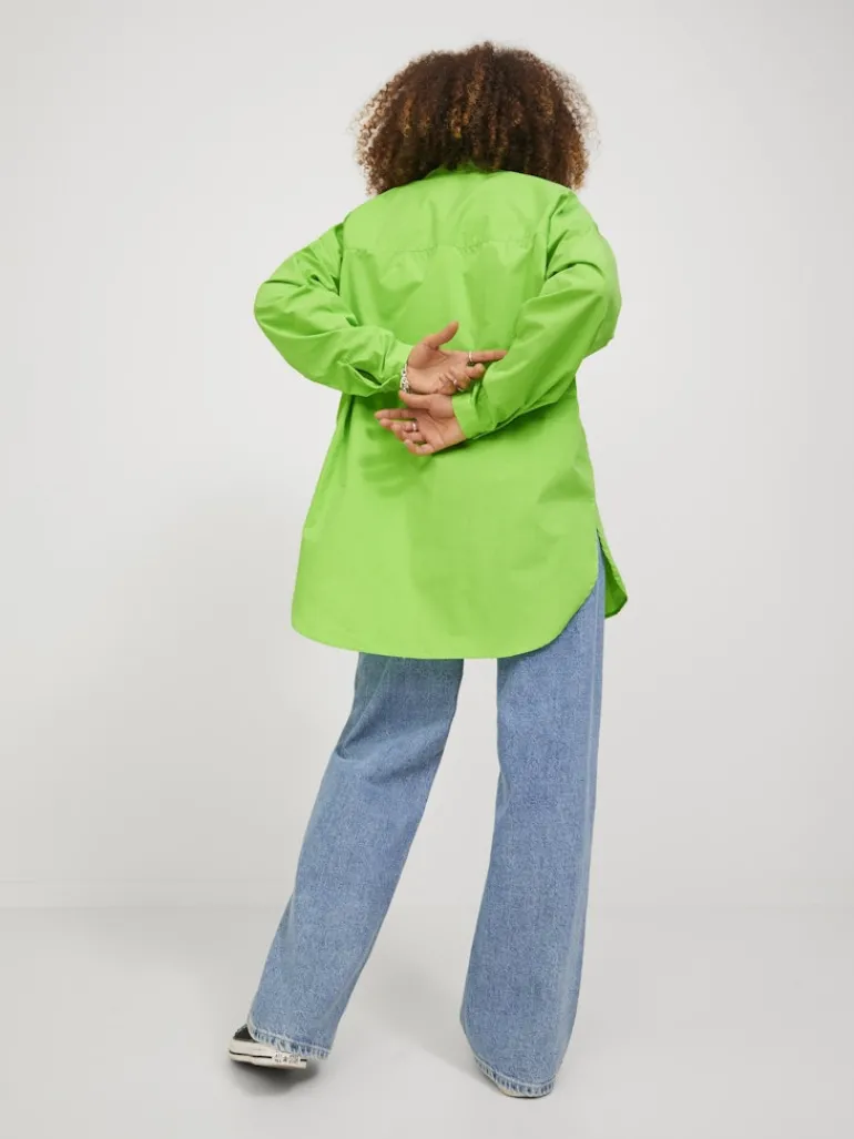 JXMISSION LS OVERSIZE SHIRT NOOS green flash