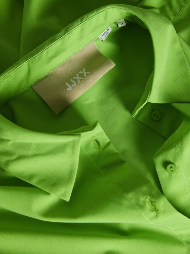 JXMISSION LS OVERSIZE SHIRT NOOS green flash