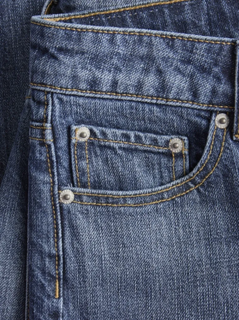 JXPALERMO LOOSE LW JEANS R280 DNM SN dark blue denim