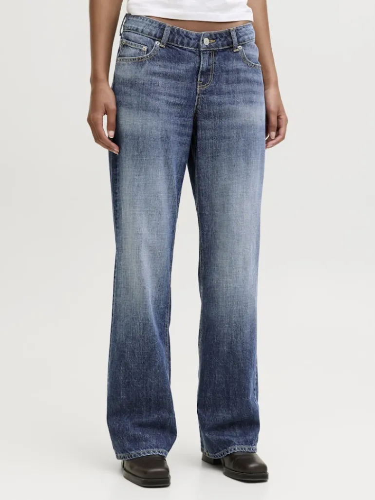 JXPALERMO LOOSE LW JEANS R280 DNM SN dark blue denim