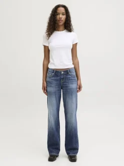 JXPALERMO LOOSE LW JEANS R280 DNM SN dark blue denim