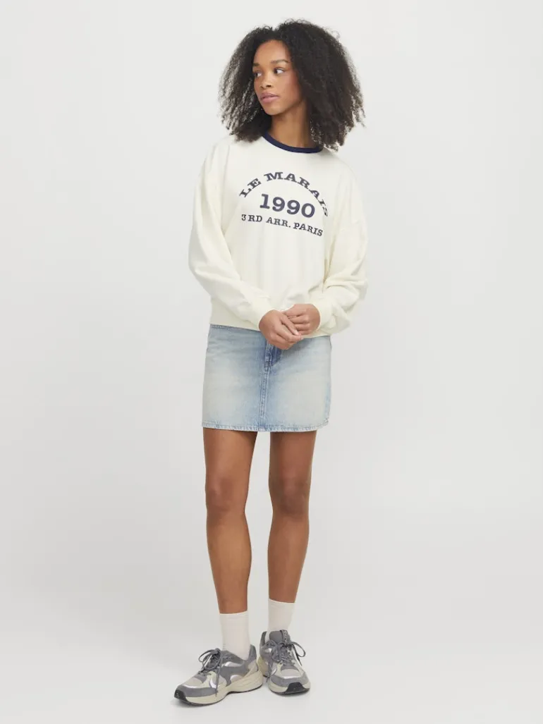 JXPERLE RLX LS CREW SWEAT SWT vanilla ice