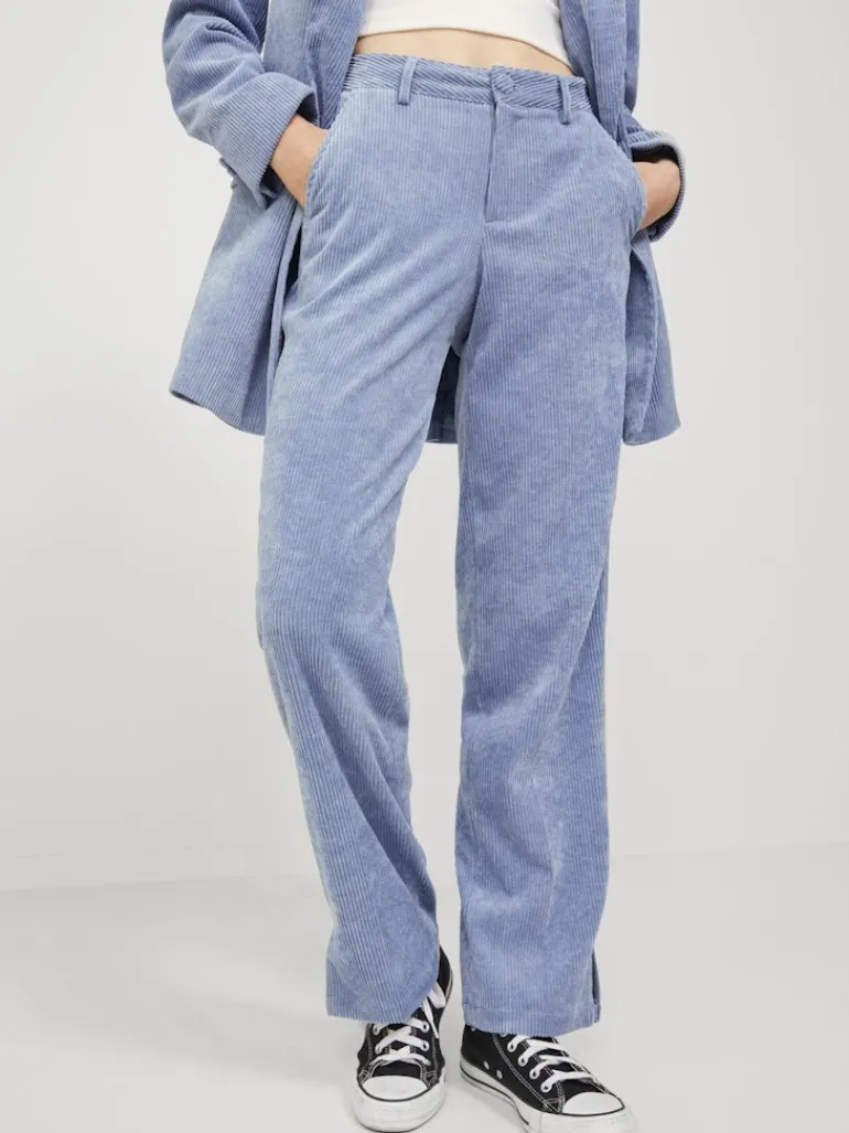 JXPHOEBE REG CORD SLIT MW PANT daybreak