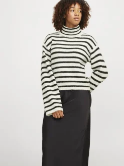 JXROSANNA ROLL NECK KNIT vanilla ice