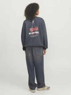 JXSANDRA RLX LS CREW SWT asphalt