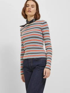 JXSAVANNAH CREW NECK KNIT poinciana