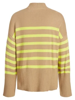 JXSIA HIGH NECK KNIT cornstalk