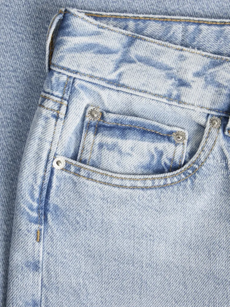 JXTOKYO WIDE FOLD UP HW R6169 DNM LN light blue denim