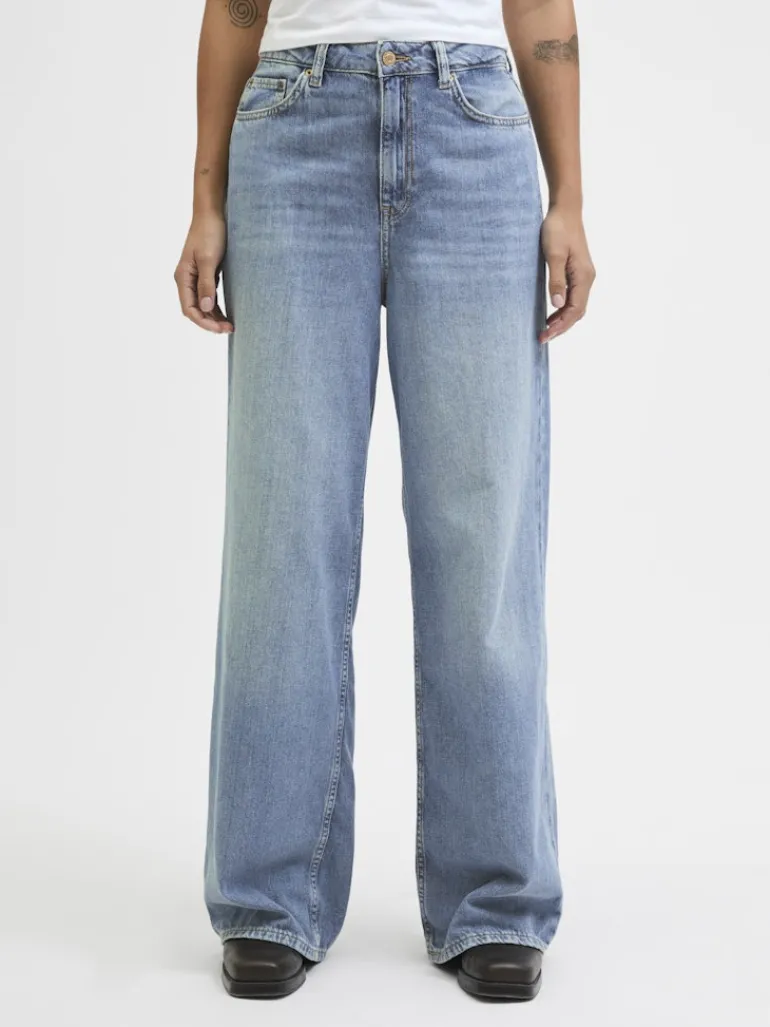 JXTOKYO WIDE HW JEANS R6078 DNM NOOS light blue denim