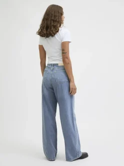JXTOKYO WIDE HW JEANS R6078 DNM NOOS light blue denim