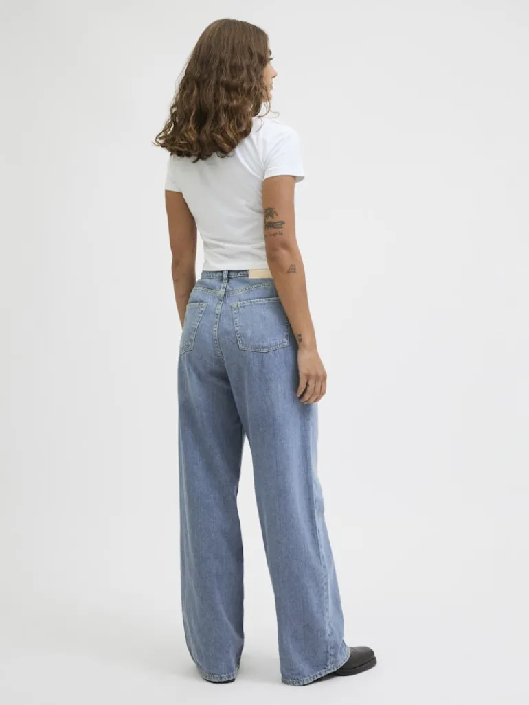 JXTOKYO WIDE HW JEANS R6078 DNM NOOS light blue denim