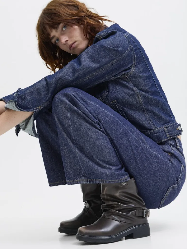 JXTOKYO WIDE HW MR6001 DNM NOOS dark blue denim