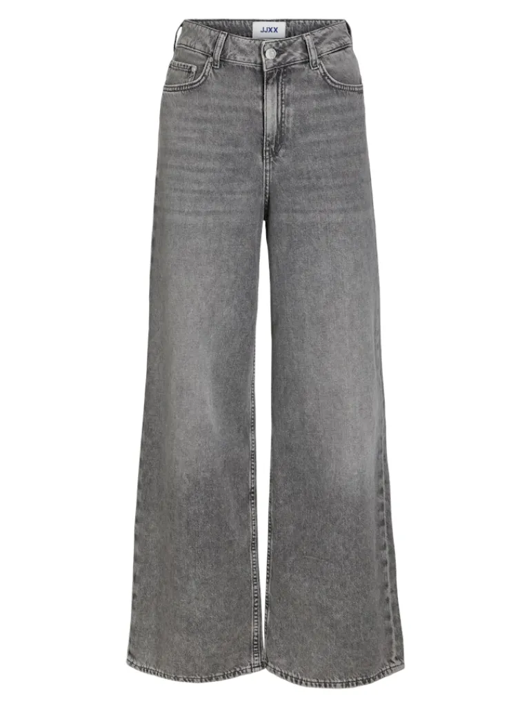 JXTOKYO WIDE HW R6223 JEANS DNM grey denim
