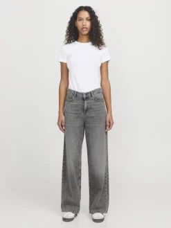 JXTOKYO WIDE HW R6223 JEANS DNM grey denim