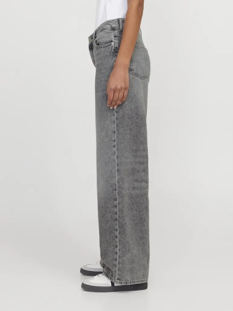 JXTOKYO WIDE HW R6223 JEANS DNM grey denim