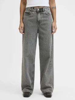 JXTOKYO WIDE HW R6119 JEANS DNM NOOS grey denim