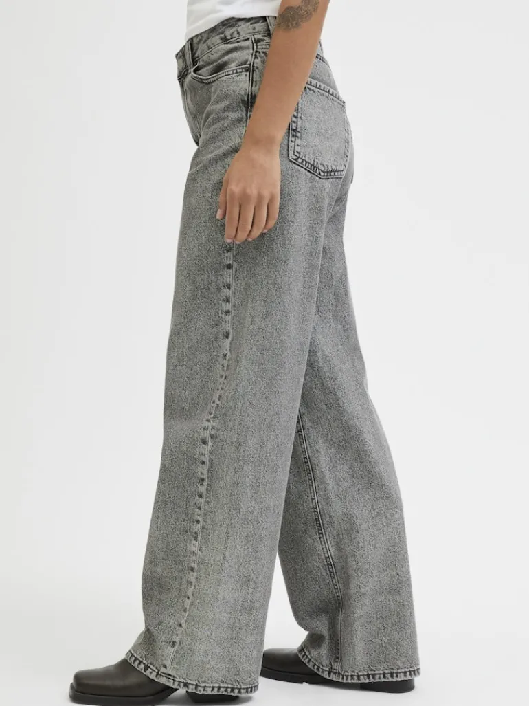 JXTOKYO WIDE HW R6119 JEANS DNM NOOS grey denim
