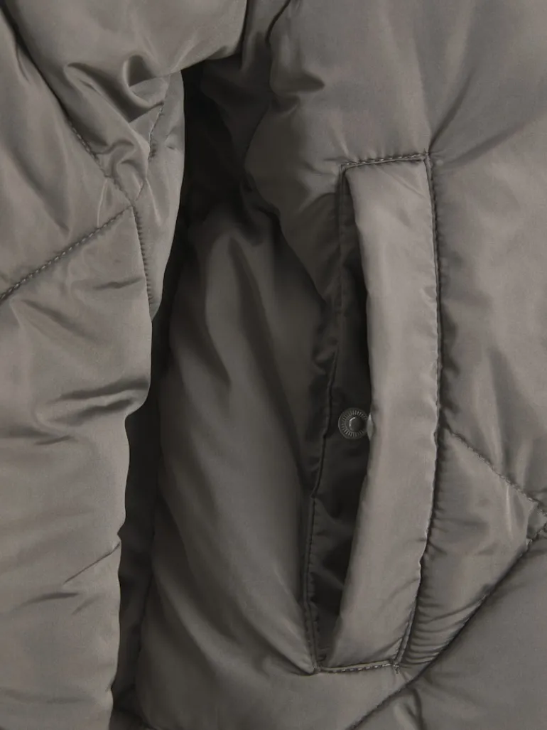 JXUNIT SHORT QUILTED JACKET OTW morel