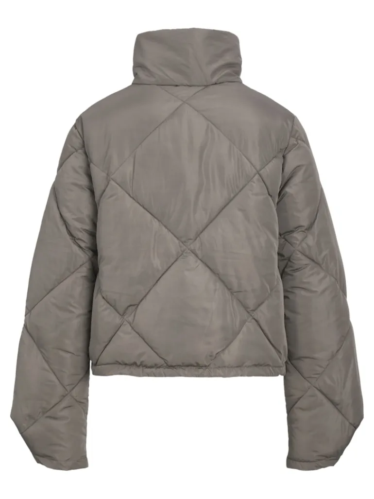 JXUNIT SHORT QUILTED JACKET OTW morel