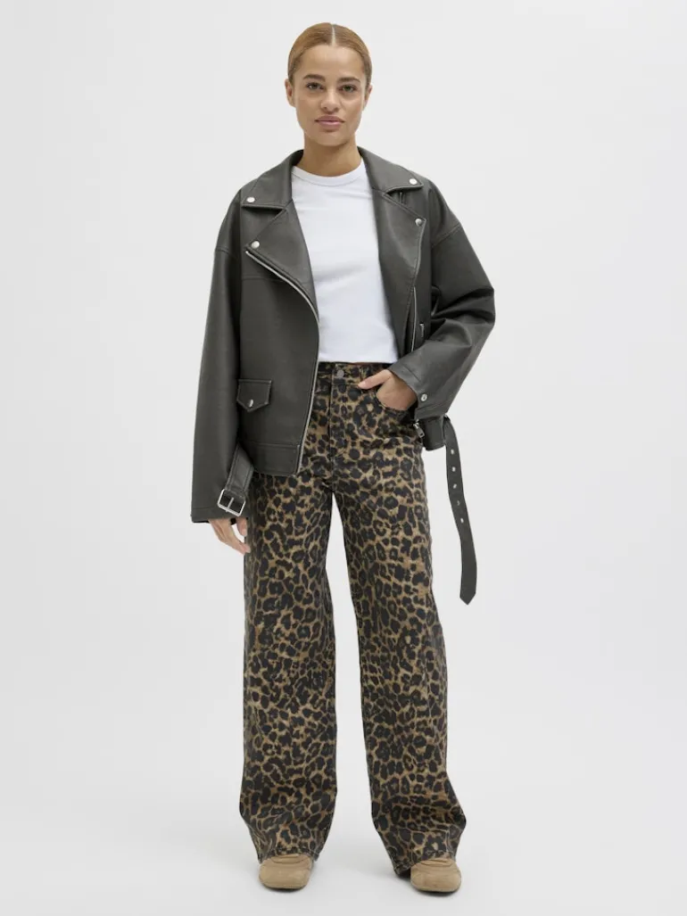 JXZOE SARAH WIDE HW PANTS PNT NOOS cornstalk