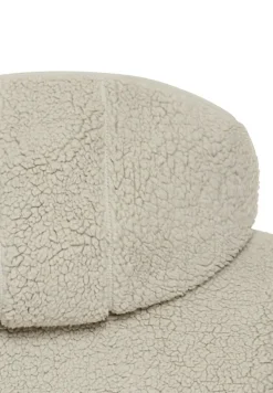 Kapuzenpullover aus Teddyfleece eukalyptus