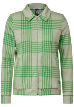 Karo Shirtjacke celery green