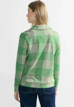 Karo Shirtjacke celery green