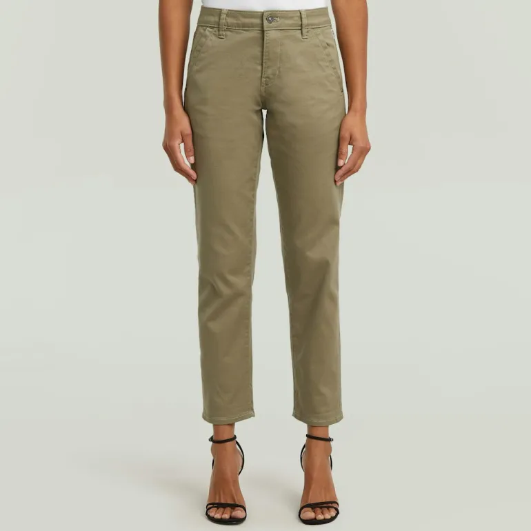 Kate Boyfriend Chino wmn ensis green