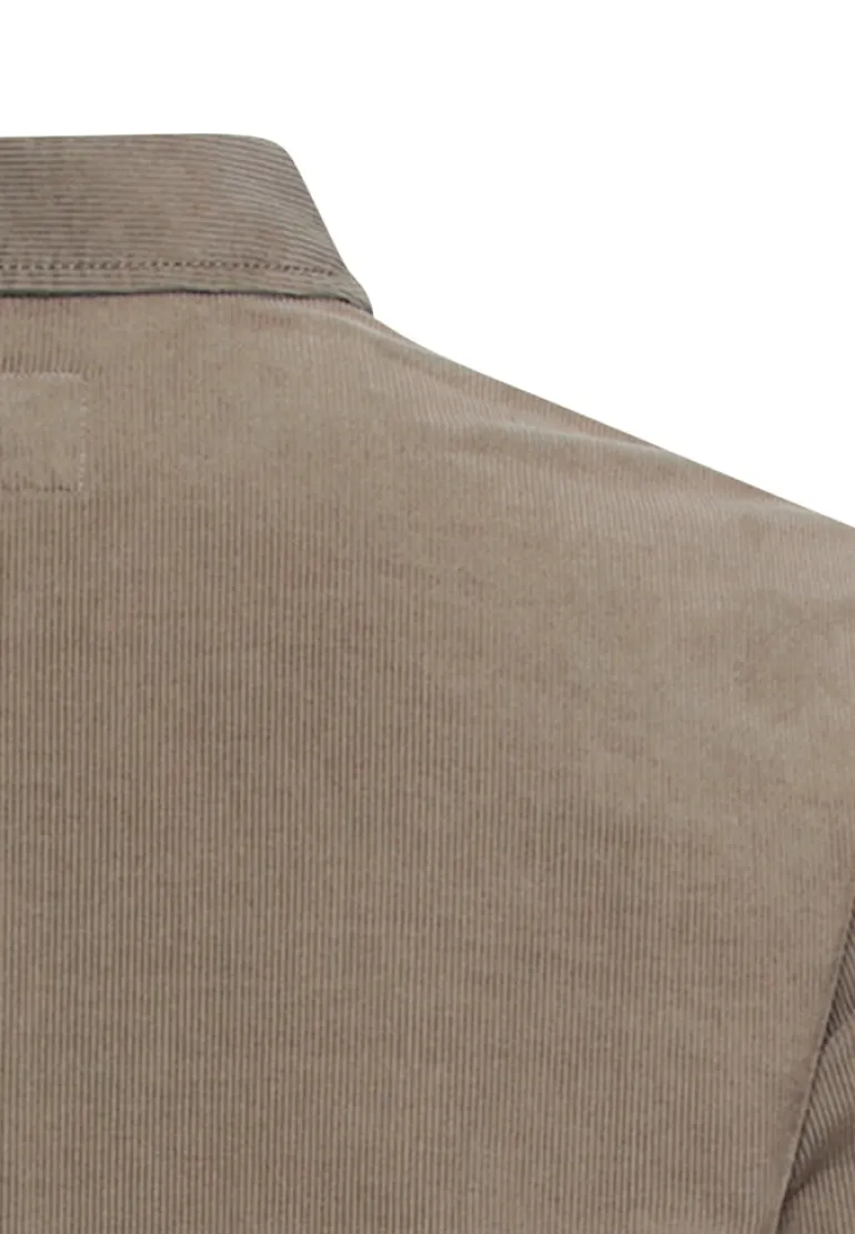 Kleid aus reiner Baumwolle shadow khaki