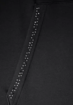 Kleid mit Kapuze black